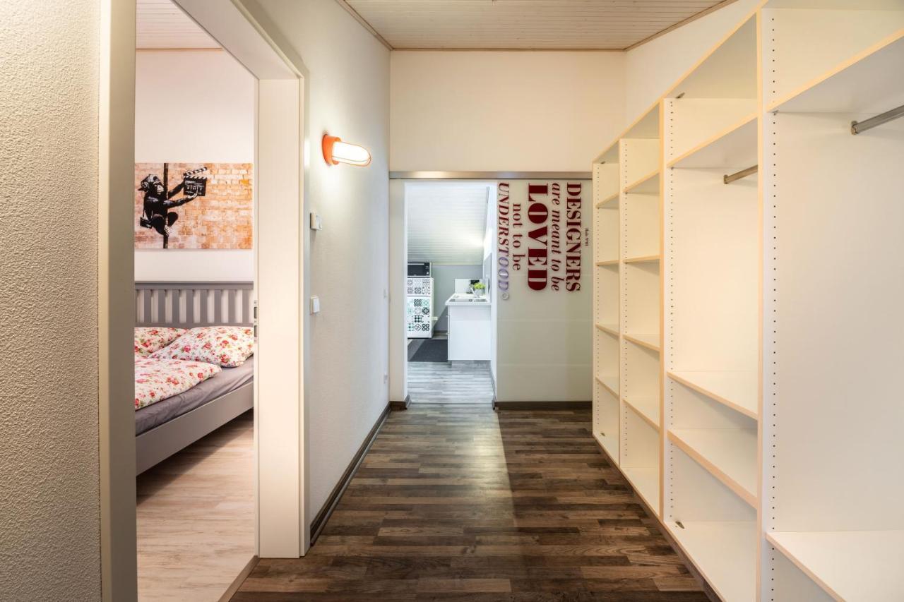 Gemuetliche Ferienwohnung Mit Panoramablick Muttensweiler Esterno foto